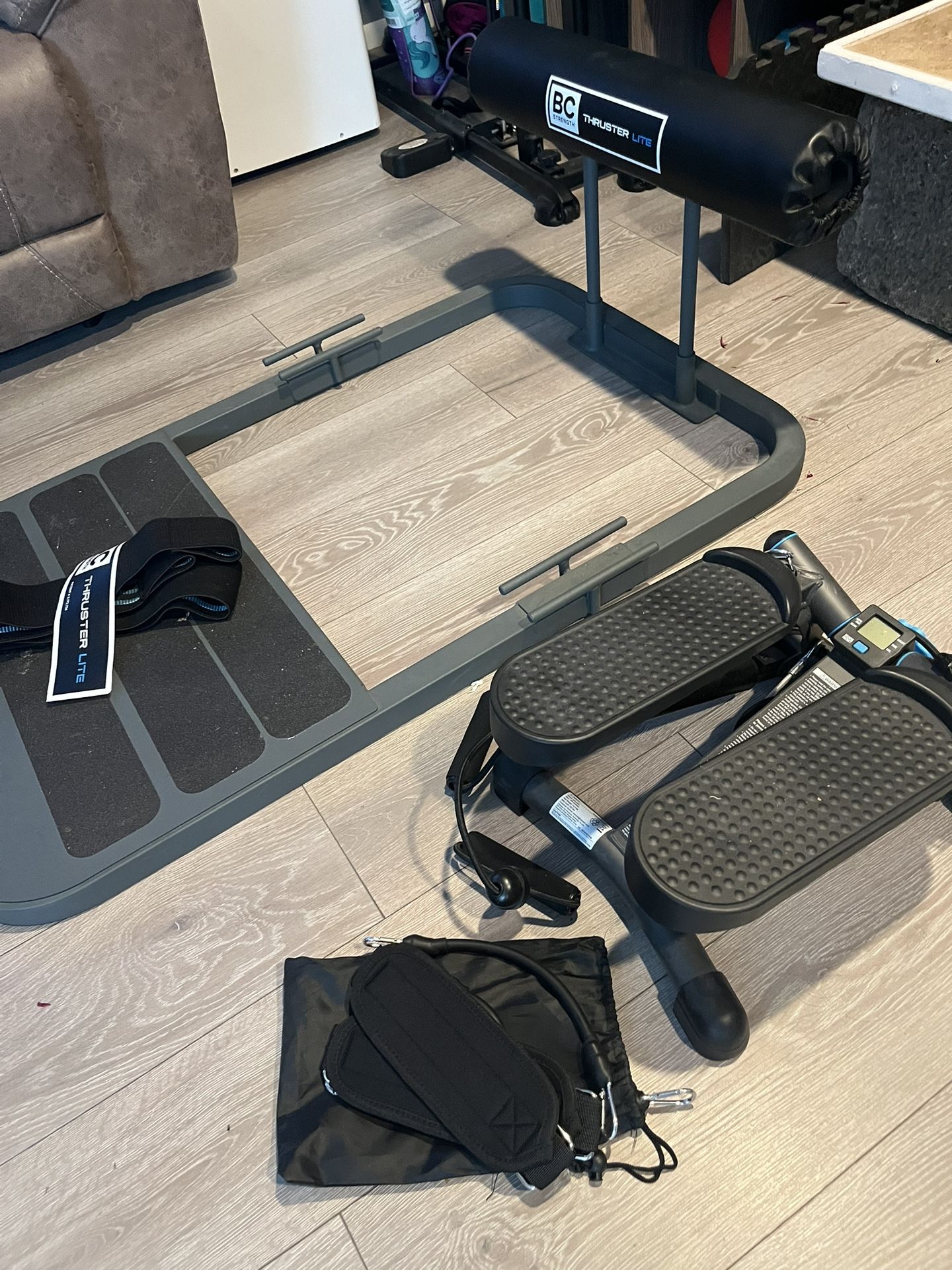 BC Strength Hip Thruster & Stepper
