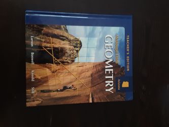 Geometry teachers edition textbook