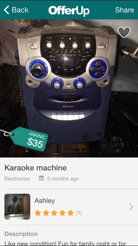Memorex karaoke machine