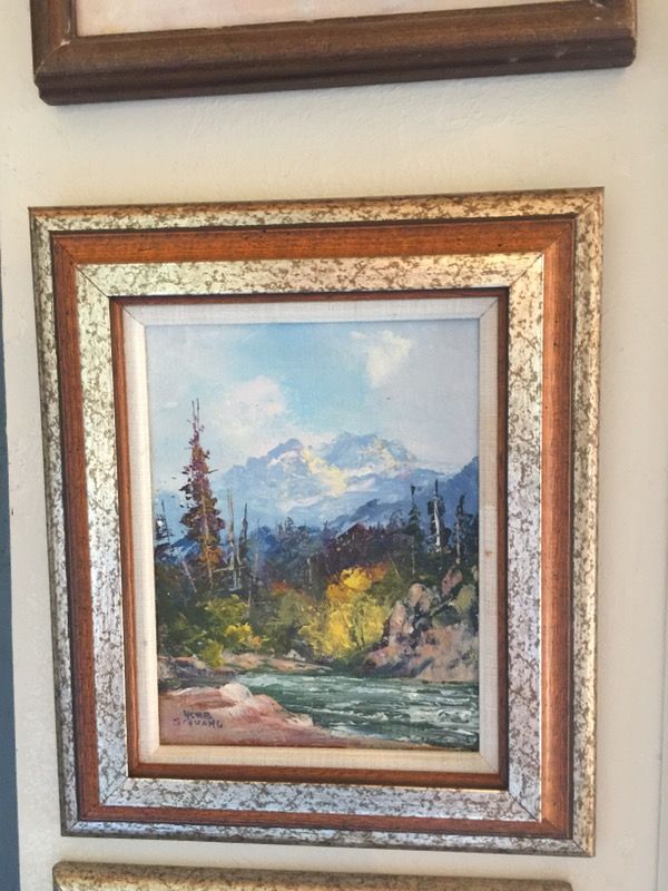 Original herb schraml painting