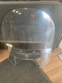 Yamaha motorcycle windshield