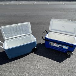 Rolling coolers