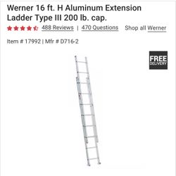 Werner 16 Ft Ladder 