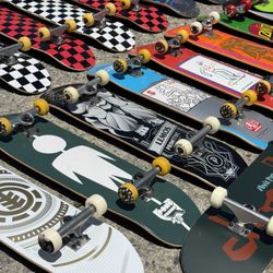 Prebuilt Skateboard Cruiser Decks And Wheels 