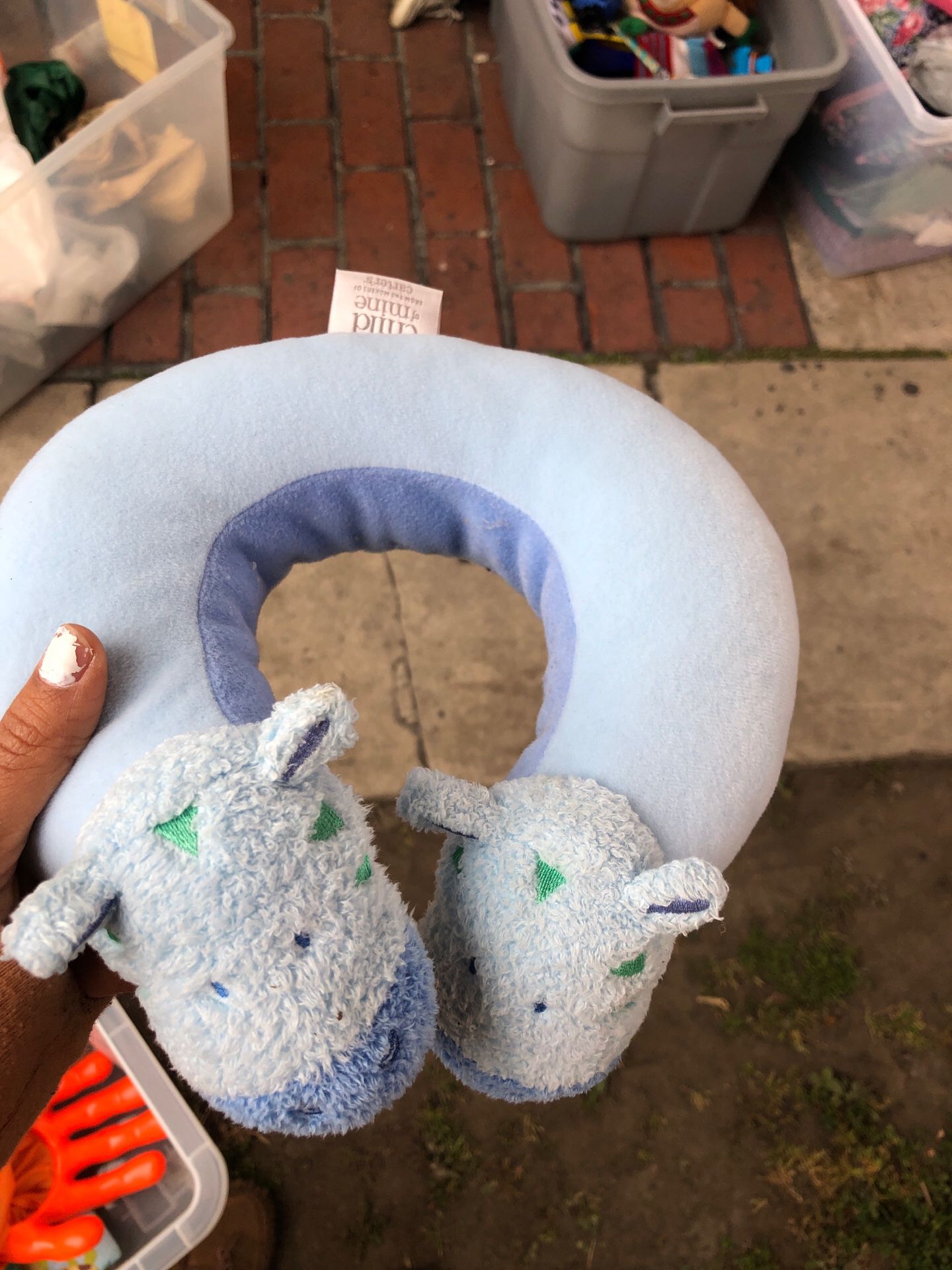 Baby neck rest pillow