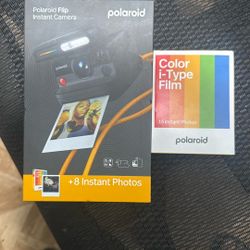 Polaroid Flip Instant Camera With Extra Film 