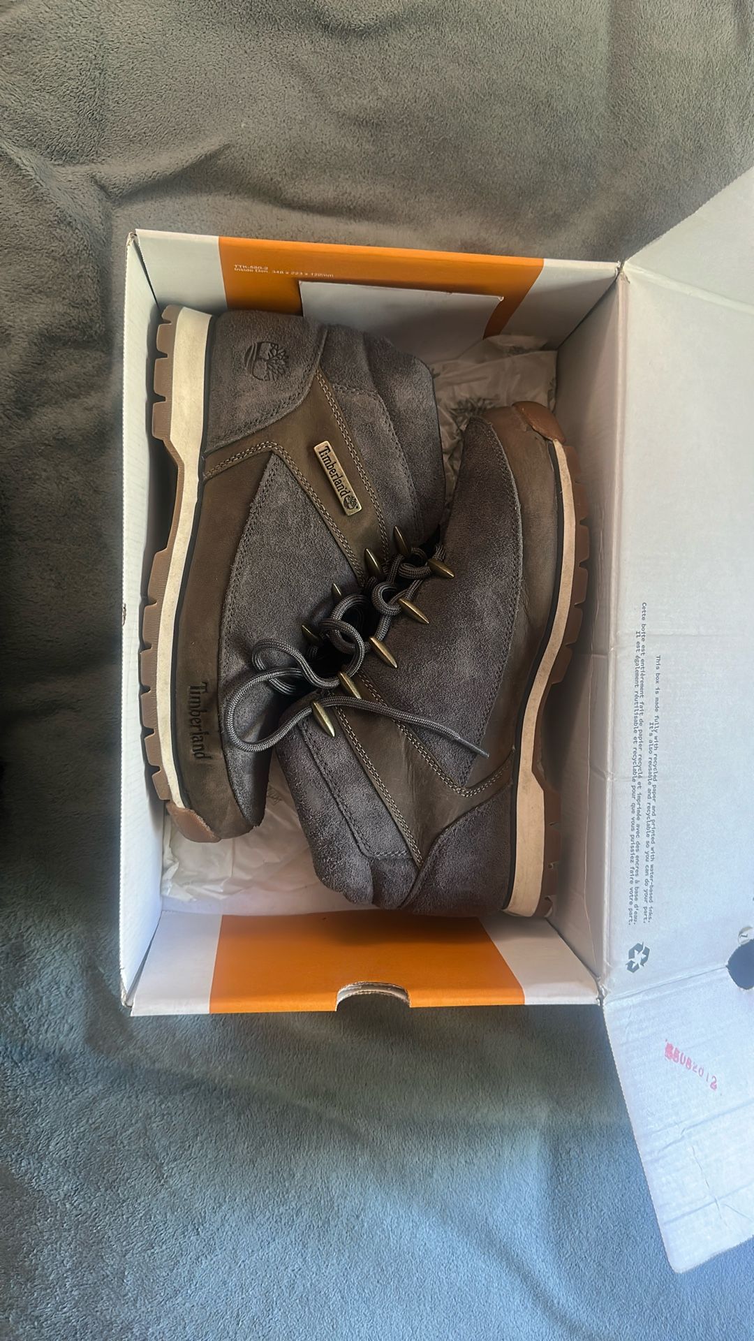 Timberland Euro Sprint Mid Hiker dark Grey Suede