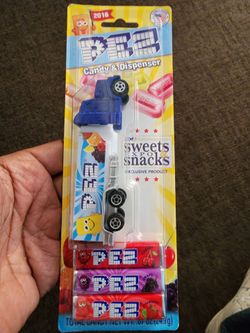 PEZ Blue truck Sweets and Snacks Expo exculsice
