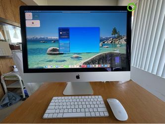 2020, Large 27” Screen, Current, running TAHOE, iMac Retina 5K, Priced low at 600/ reasonable offer