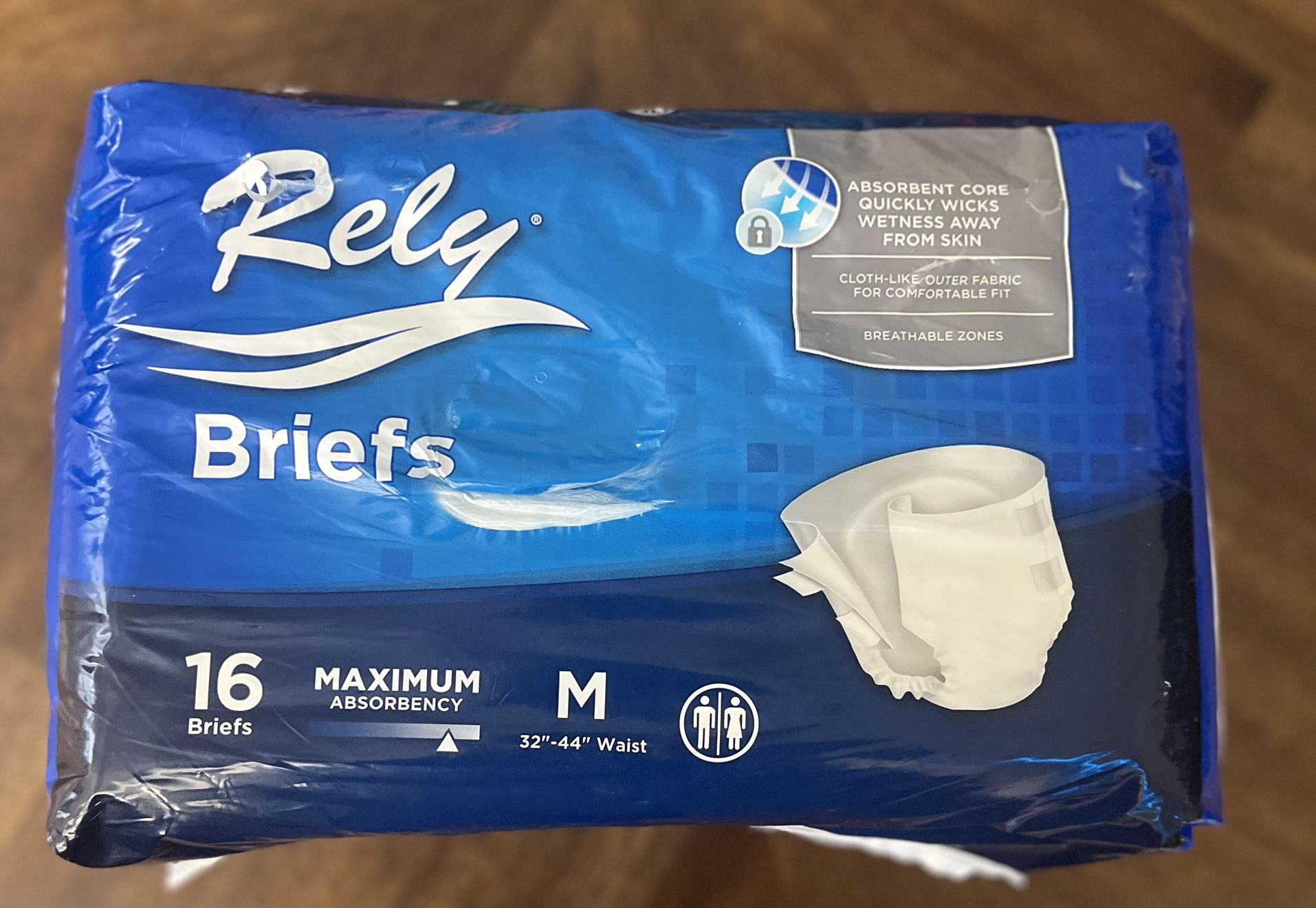 Rely Briefs Maximum Underwear
