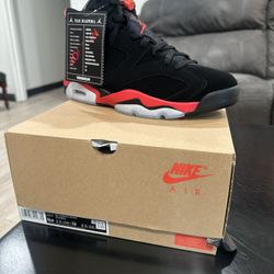 Nike Air Jordan 6s “ infrared salesman “ men’s 10.5