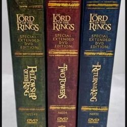 Lord Of The Rings Trilogy LOTR Extended Edition 12 DVD Box Set