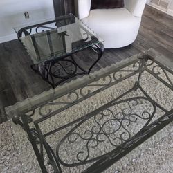 Coffee Table and 2 end tables