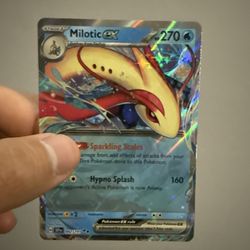 Pokemon (Milotic EX) Card