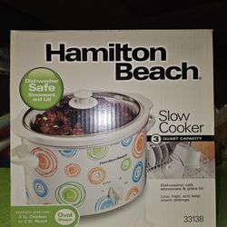 Hamilton Beach 3 Quart Slow Cooker 