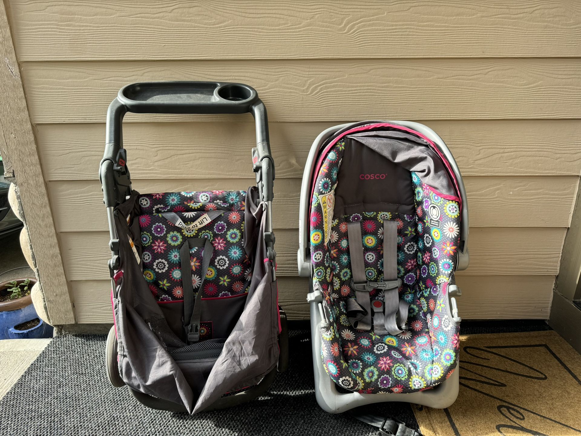 Baby Stroller with car Seat.