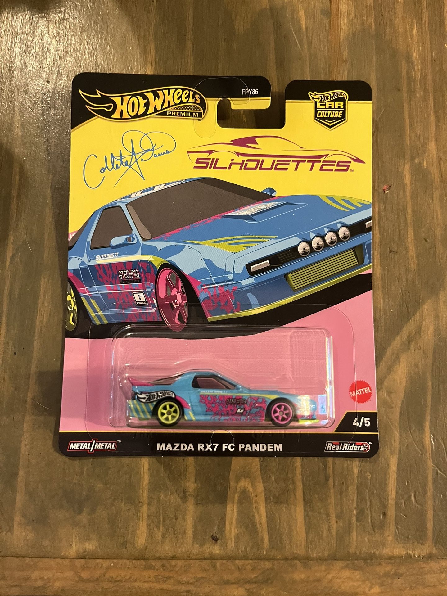 2025 Hot Wheels Premium Silhouettes Mazda Rx7 Fc Pandem