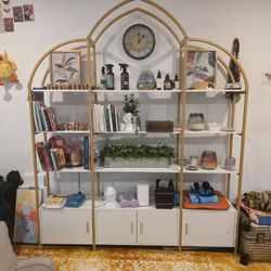 Arched Bookshelves