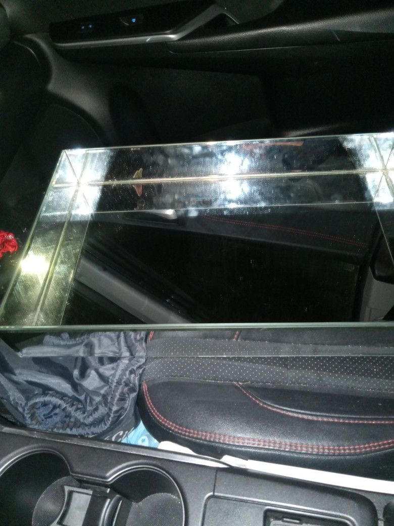 Mirrored Tray,big Beautiful Tray ,great On A Dresser With Parfums.