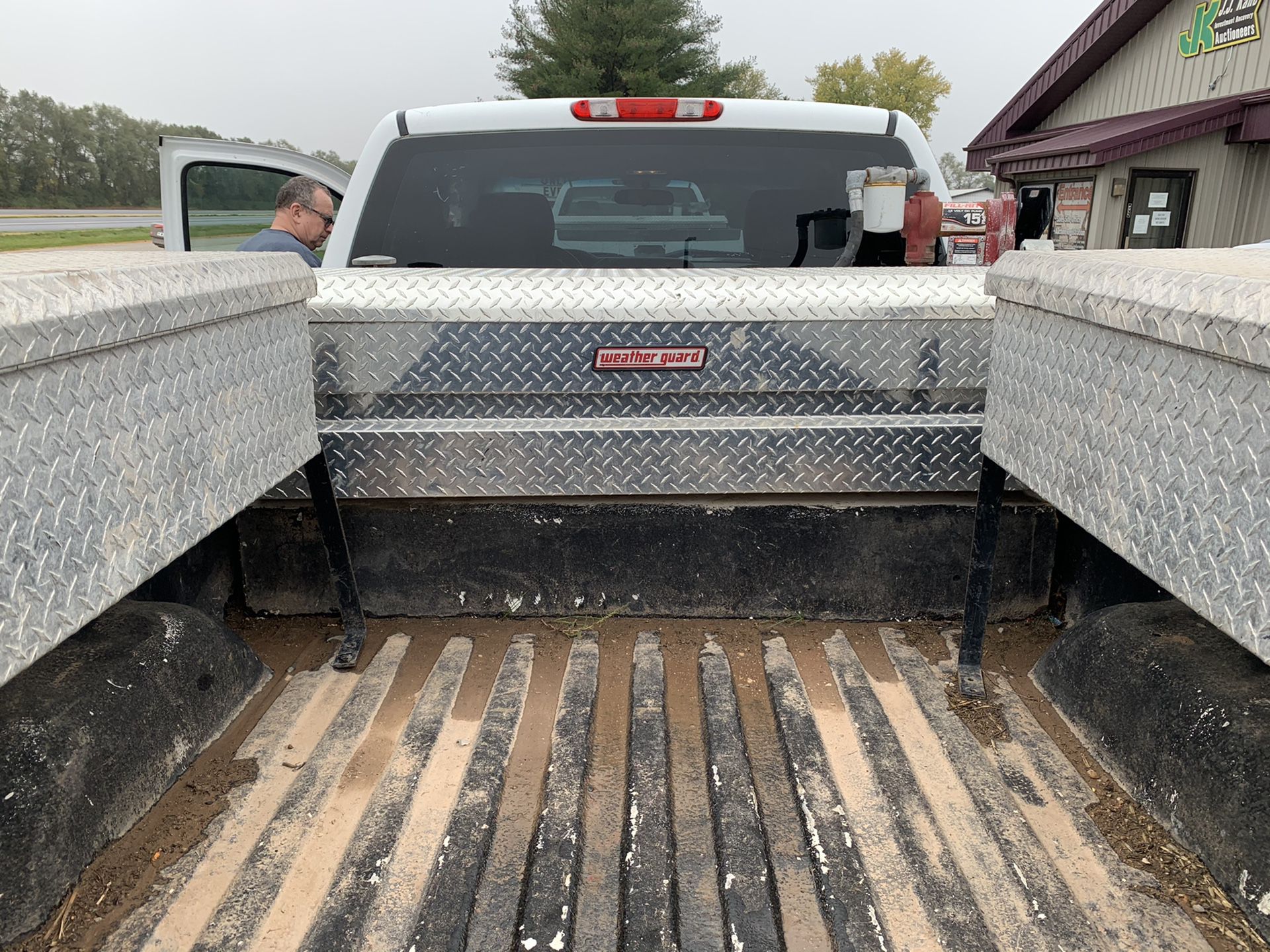 Tool box for truck