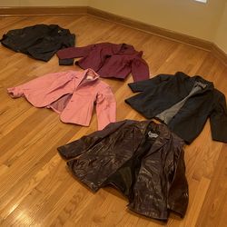 Ladies leather jackets