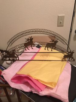 Festive Christmas card holder