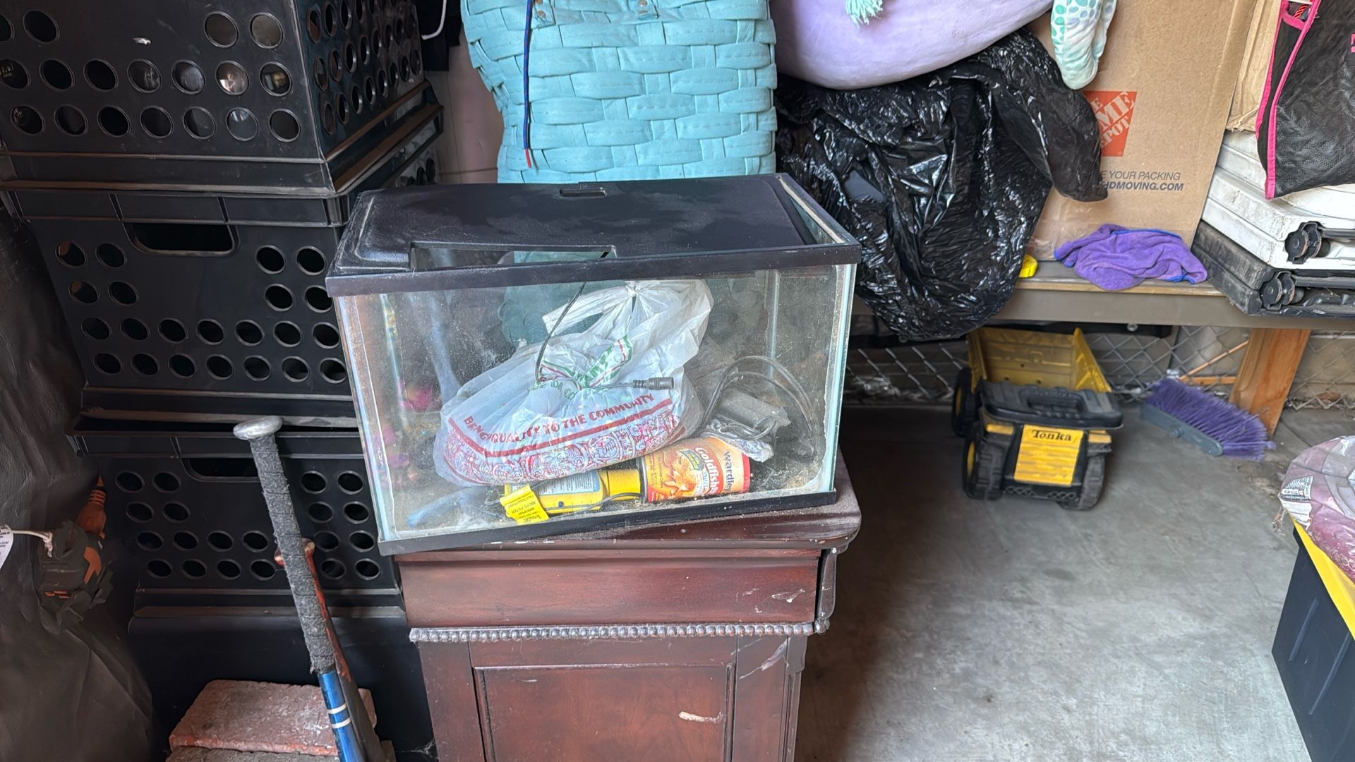 Small Light Up Fish Tank