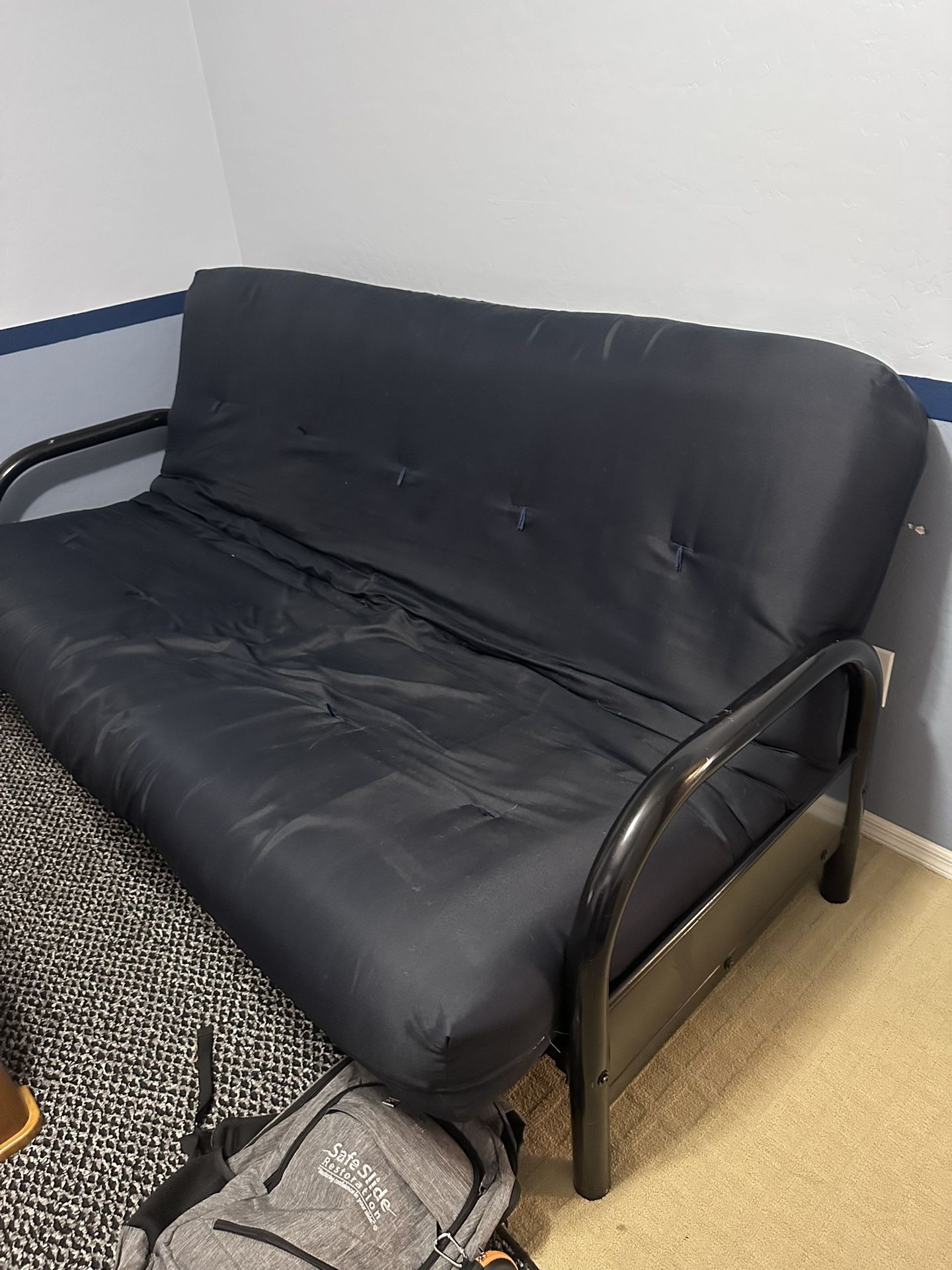Futon Navy Blue Comfortable