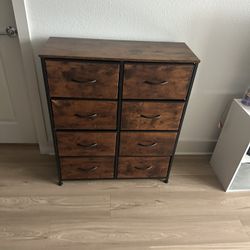 WLIVE 8 Drawer Fabric Dresser