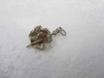Vintage Sterling Silver Ballerina Charm
