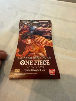 Paramount War - Sleeved Booster Pack - Paramount War (OP02)