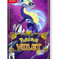 Pokémon Violet Game For Nintendo Switch Used One Time