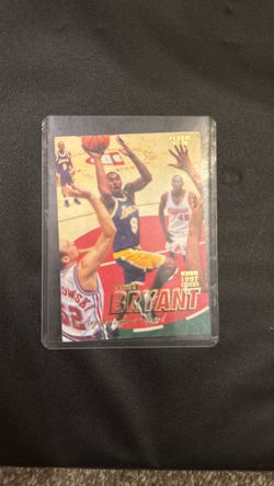 Kobe Bryant Rookie Card $150.00