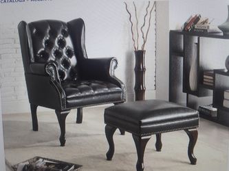 Chair and ottoman new