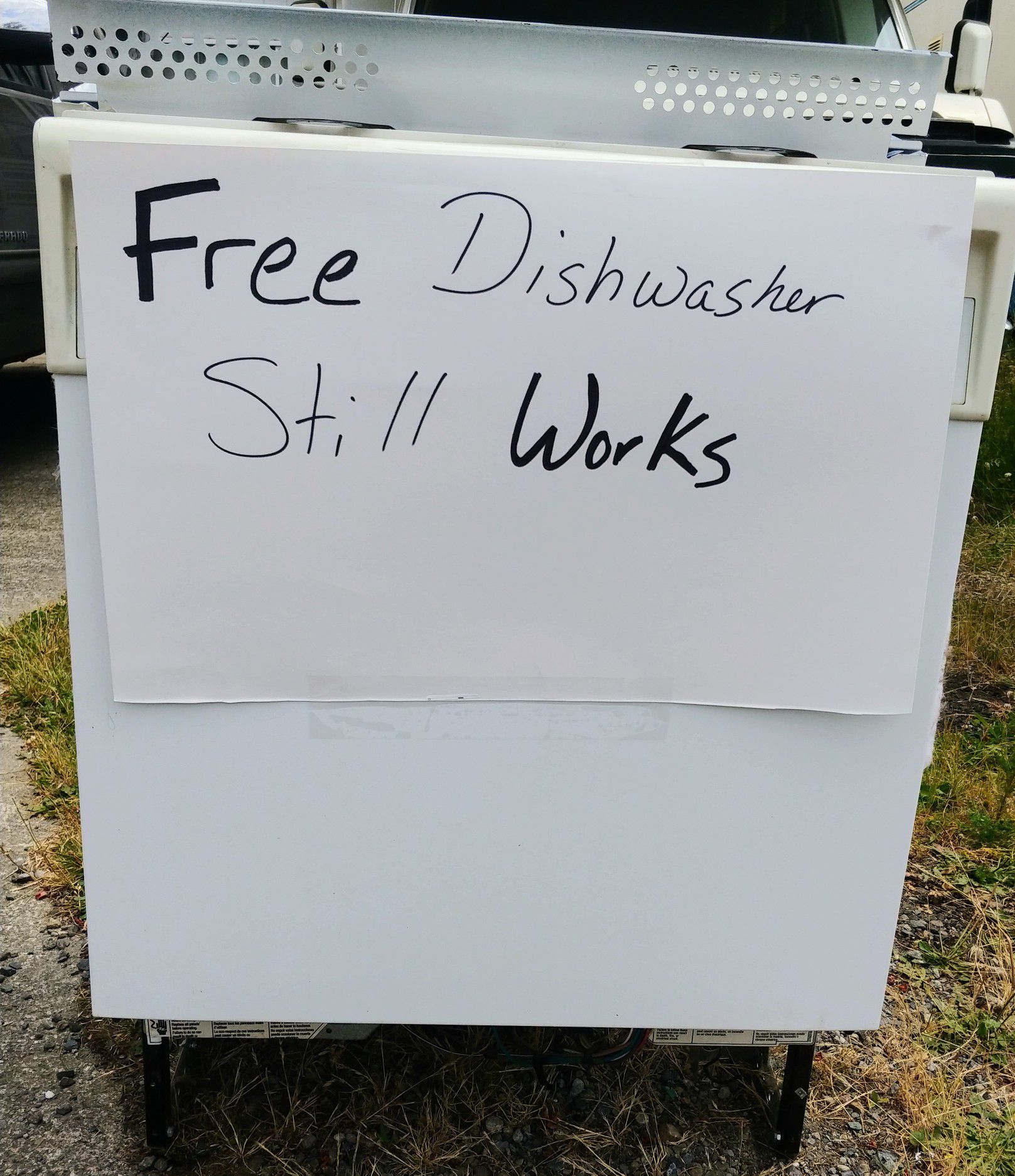 Free Dishwasher. Still works!
