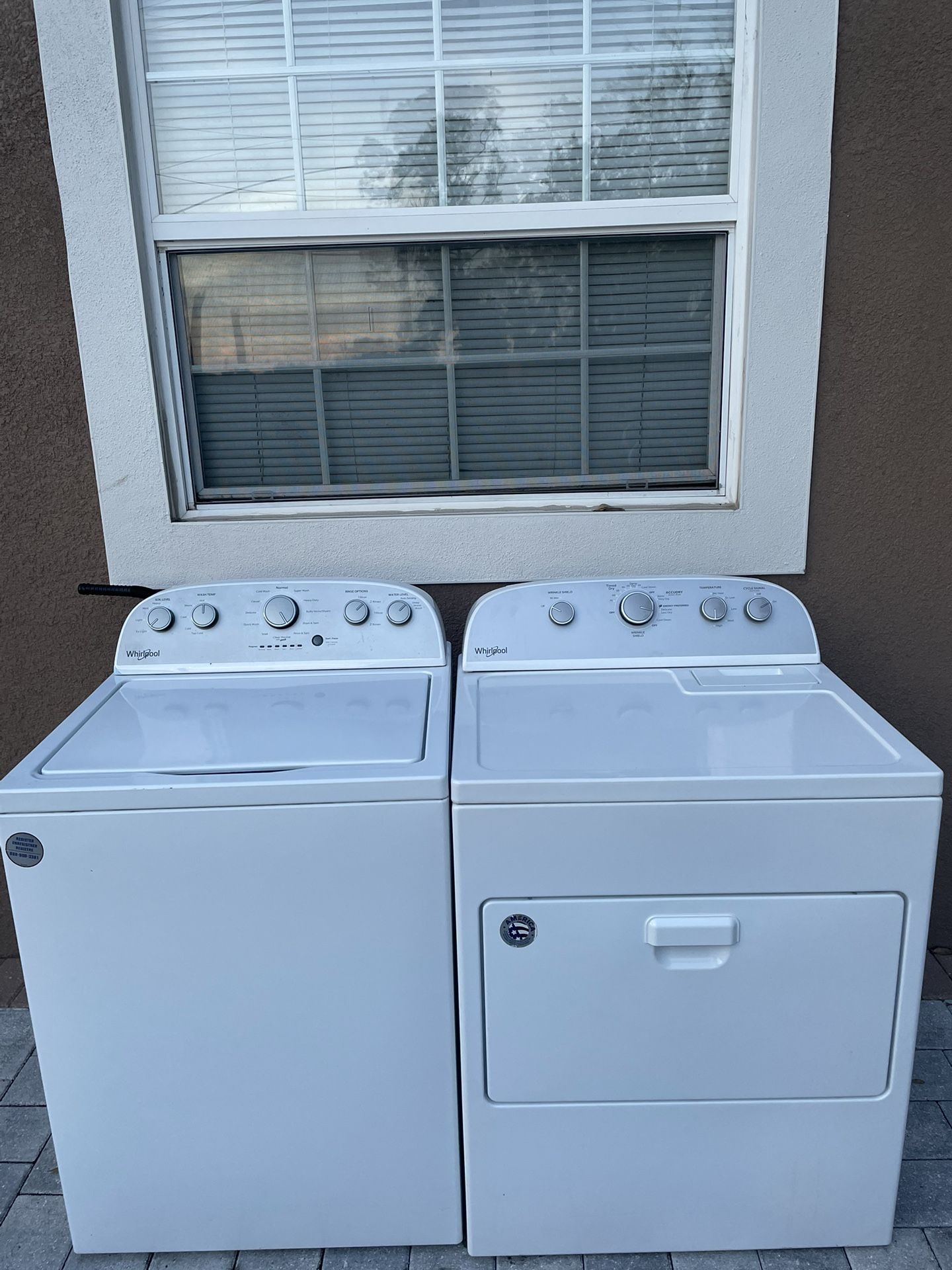 Whirlpool XL Washer And Dryer Set And 30 Day Warranty❗️