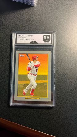 Ohtani 2020 Topps Turkey Red -Grade8.5