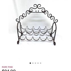 Metal Wine Bottle Holder