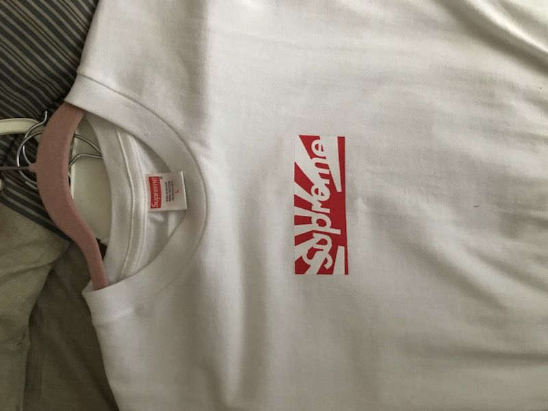 Supreme Japan box logo size Large