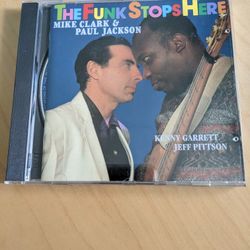 The Funk Stops Here CD & Case
