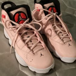 Pink Air Jordan’s