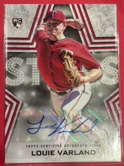 2023 Topps Series 2 Louie Varland Baseball Stars Rookie Auto RC BSA-LV