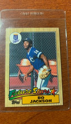 Bo Jackson 1987 Topps Rookie card