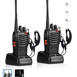 TWO-WAY RADIOS SET OF 2 NEW IN BOX