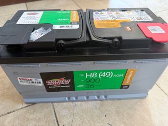 Interstate battery new H8/49/AGM