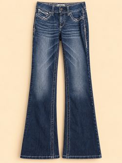 Ariat Women's Dark Wash Flare Jeans