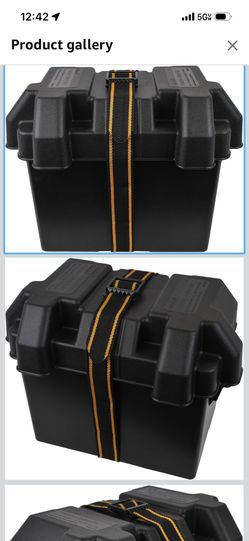 Battery Box Vented For Boat Or Solar Set Up 