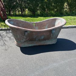 Real Copper Tub