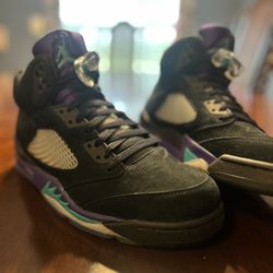 JORDAN RETRO 5  “BLACK GRAPE”