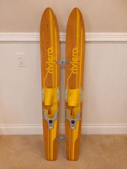 Vintage water skis